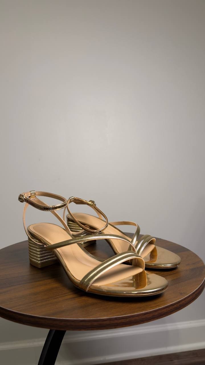 I.N.C.  International  Concepts  Dress  Sandals  Gold  6.5M  New  $80