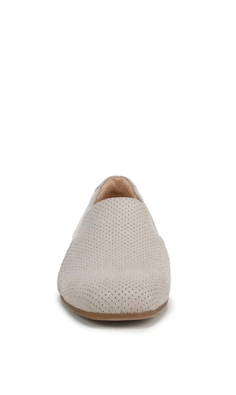 Dr.Scholl’s  Veda  Loafers  Oyster  Fabric  7.5M  New  With  Box  $60