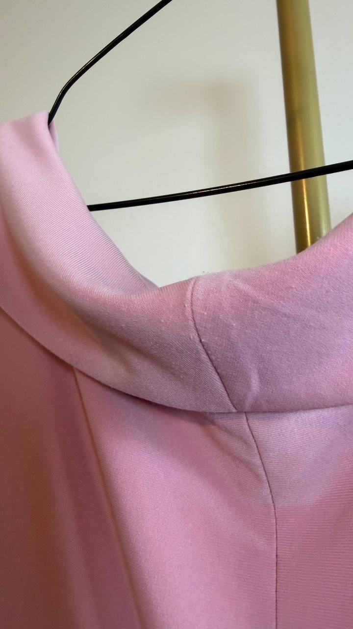 Lauren Ralph Lauren Off‑Shoulder Jersey Gown Rose Size 10 Preowned $225