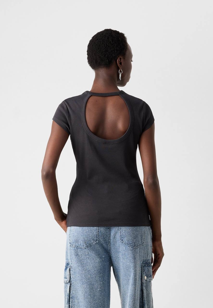 BOSS ESIMA Women’s Print T‑Shirt Black M $68 NWT