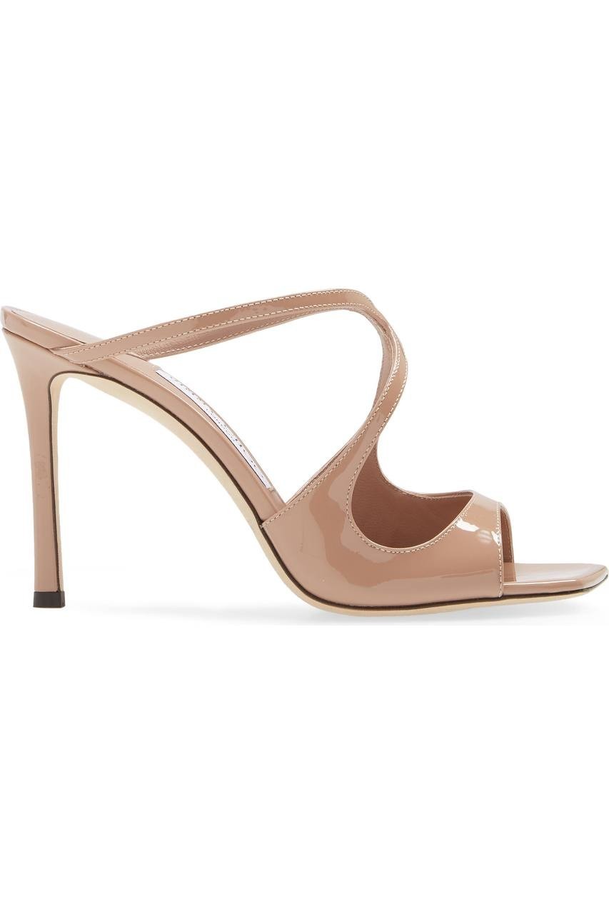 Jimmy  Choo  Strappy  Sandals  Beige  38  Pre‑owned