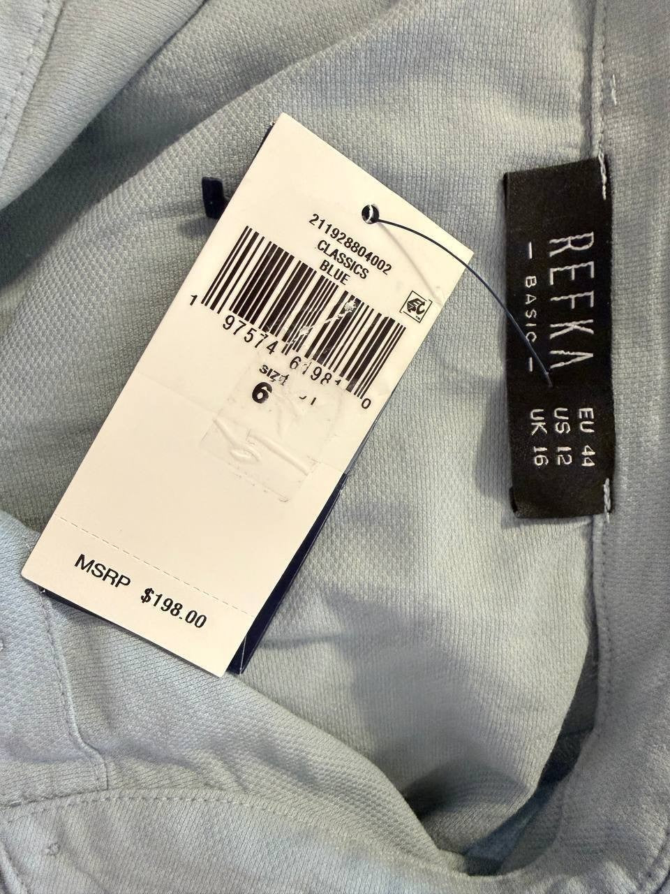 Refka Pastel Blue Dress Shirt – Size 12 – NWT – $198