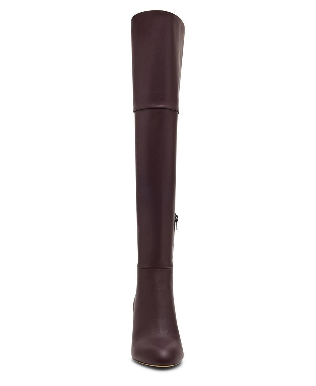 Madden Girl Decode Over‑The‑Knee Dress Boots Burgundy 9 Man‑Made $110 NWB