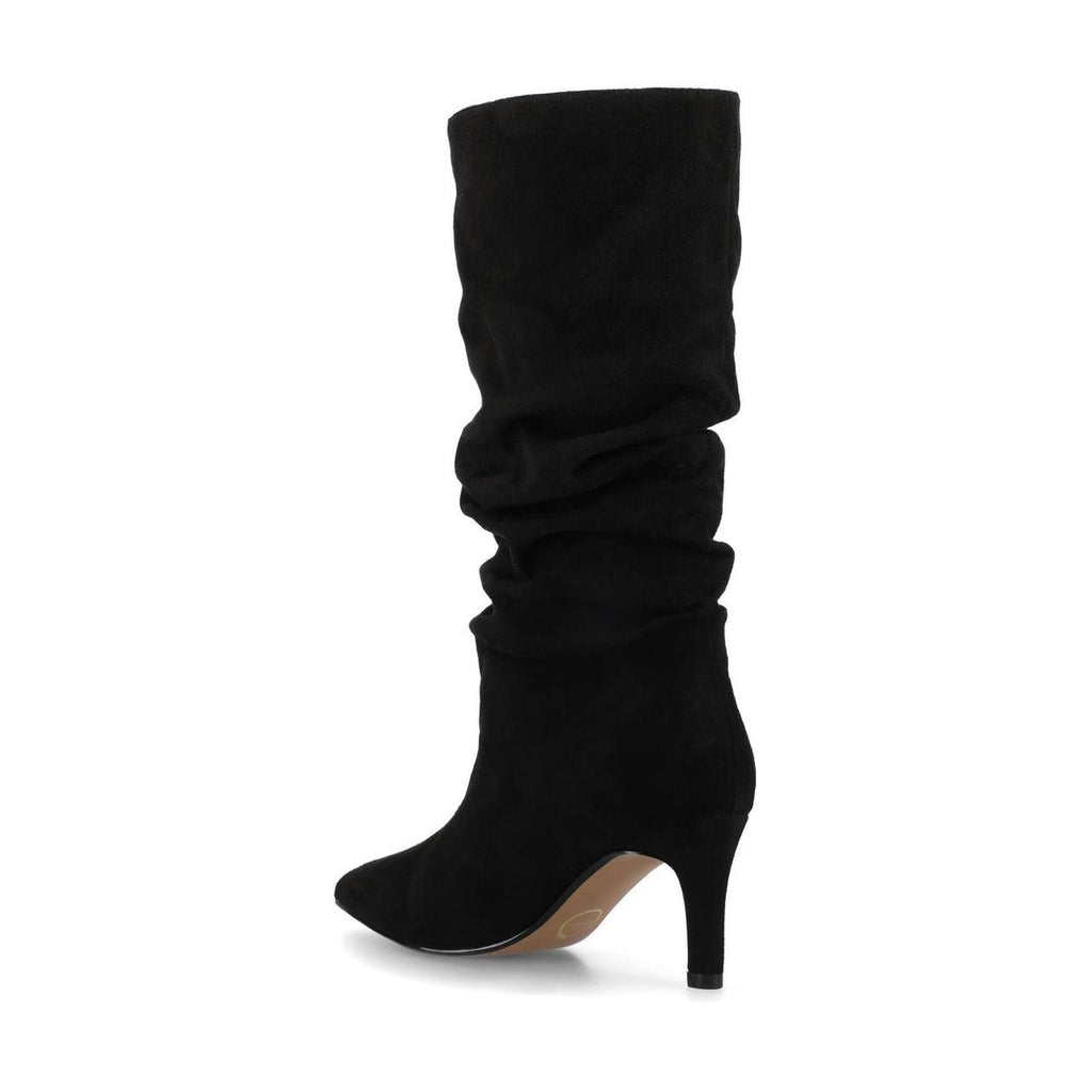 Journee Collection Sonnet Slouchy Extra Wide Calf Boots Black 7M NWB $79.99