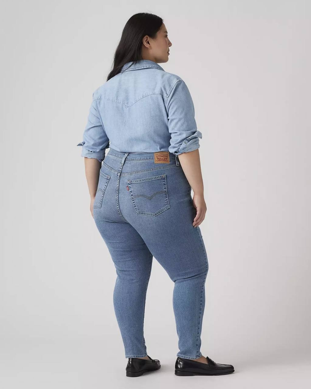 Levi’s 721 High Rise Skinny Jeans Plus Size Blue 22W NWT $69.50