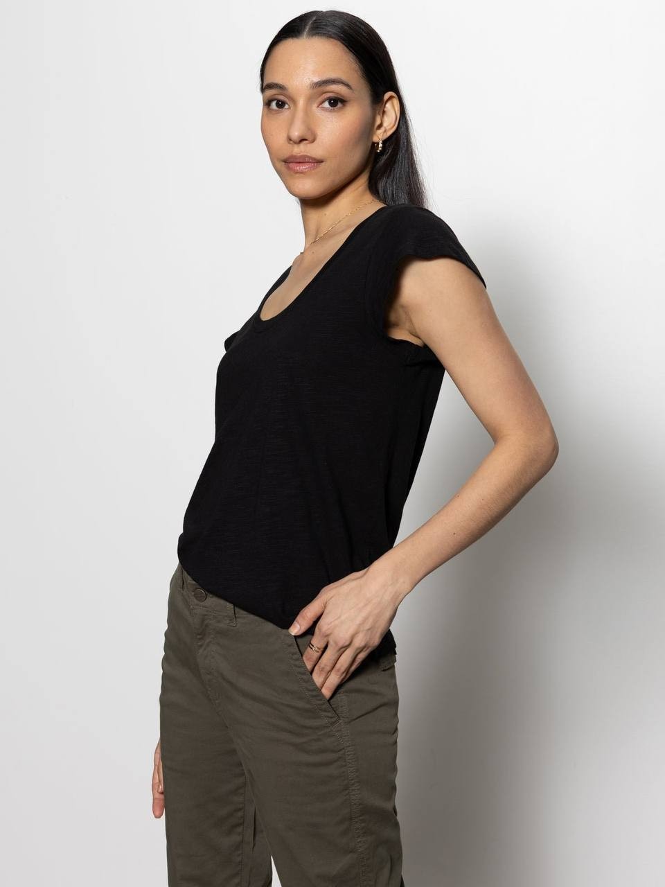 Sanctuary Women’s West Side Tee Black XXS NWT $39
