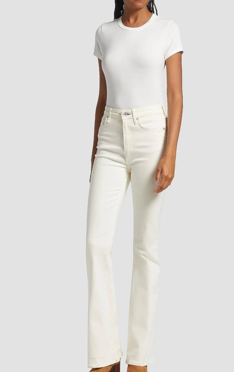 rag & bone Women’s ICONS Luca Baby T‑Shirt White XXS NWT $178