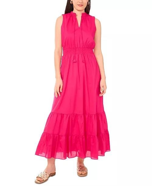 Vince Camuto Cotton Tiered Maxi Dress – Size L – NWT – $119