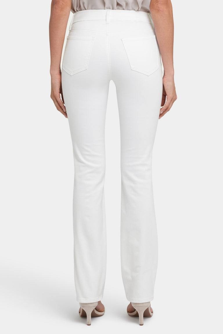 NYDJ Marilyn Straight Jeans – Optic White – Size 0P – NWT MSRP 119$