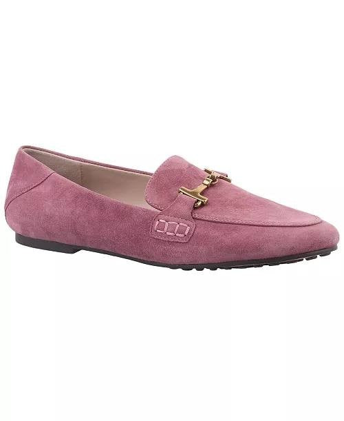 Giani Bernini Tailored Loafers 9.5M Mauve Suede New in Box