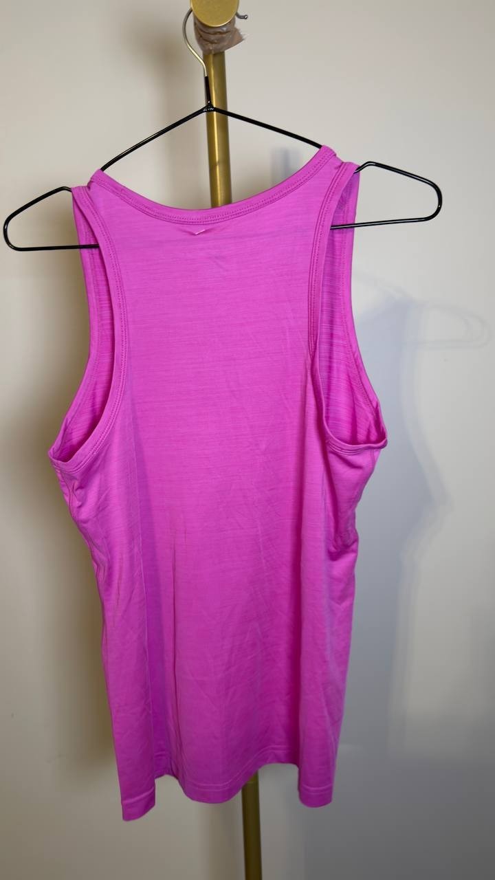 Reebok Women’s Marled Performance Tank Top Vector Virtual Pink Heather S NWT $20