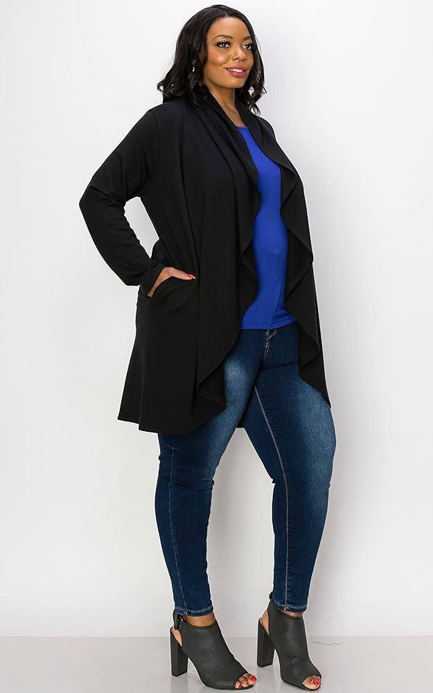 COIN 1804 French Terry Cardigan – Size 1X – NWT