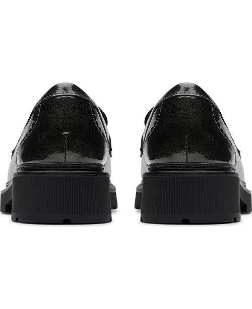 Clarks  Loafers  Gun Metal  8.5W  New  $100