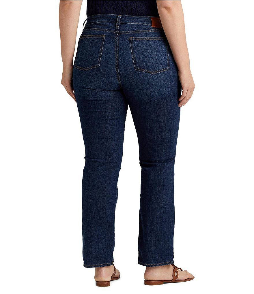Lauren Ralph Lauren Plus Size Stretch Denim Straight Jeans – Size 14– NWT – $125