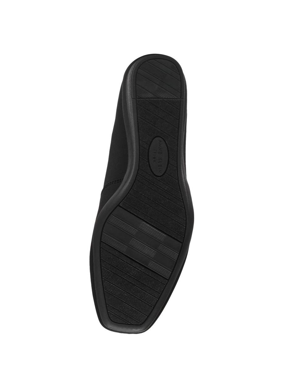 Anne Klein Black Man‑Made Slip‑On Loafers Size 9M NIB MSRP $85