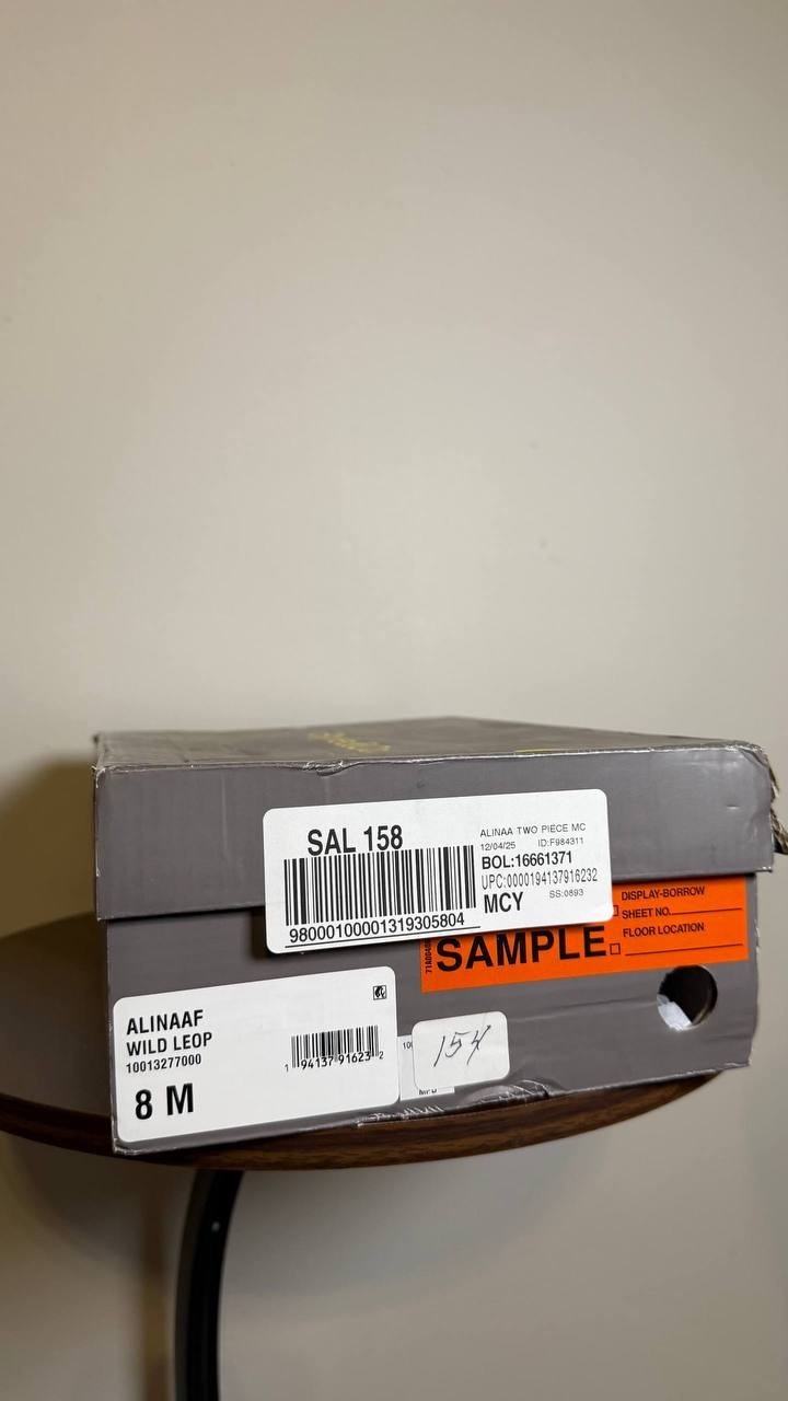 Style&Co Wild Leopard Fabric Dress Pumps 8M NIB MSRP $69.90