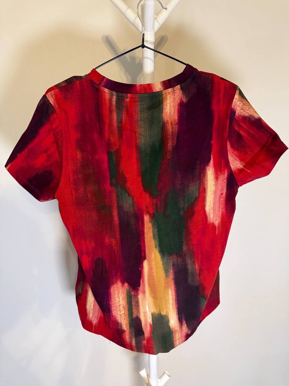 DKNY Women’s Abstract‑Print T‑Shirt – Size M – NWT – $89