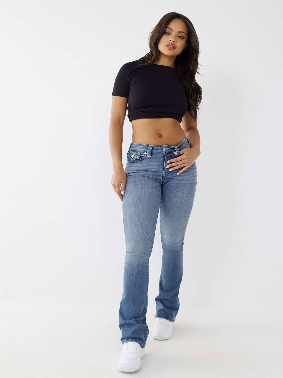 True Religion Becca Bootcut Jeans Blue 30 NWT $159
