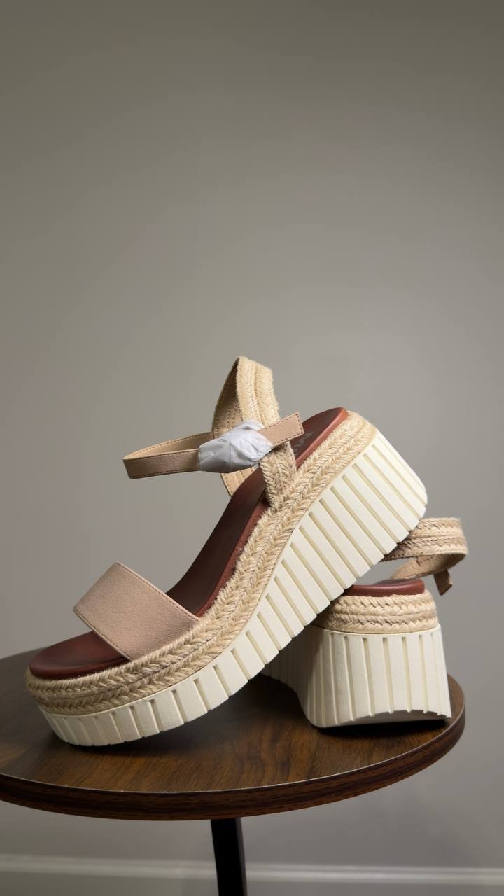 MIA  Shoes Platform  Sandals  Blush  7M  New  $80