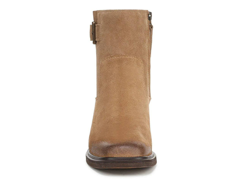 Franco Sarto Suede Booties 6.5M Tan New in Box MSRP $185