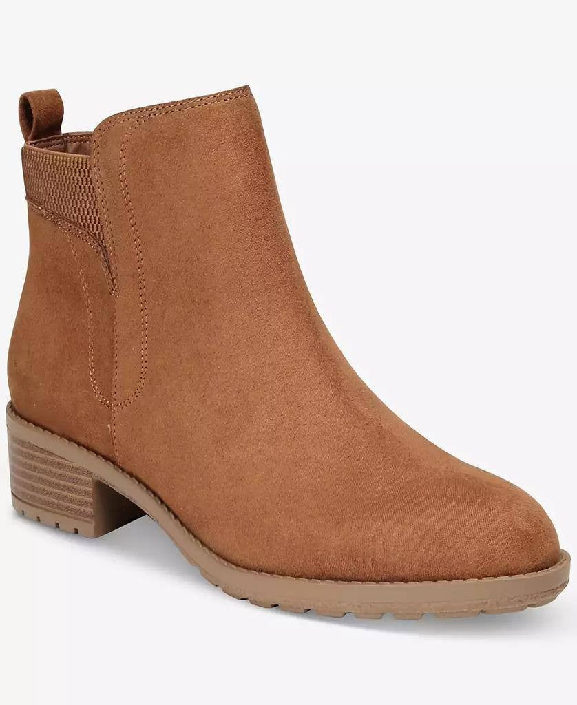 Style & Co Graciee Lug Booties Brown Women’s 8.5W Microfiber NWB $69.90