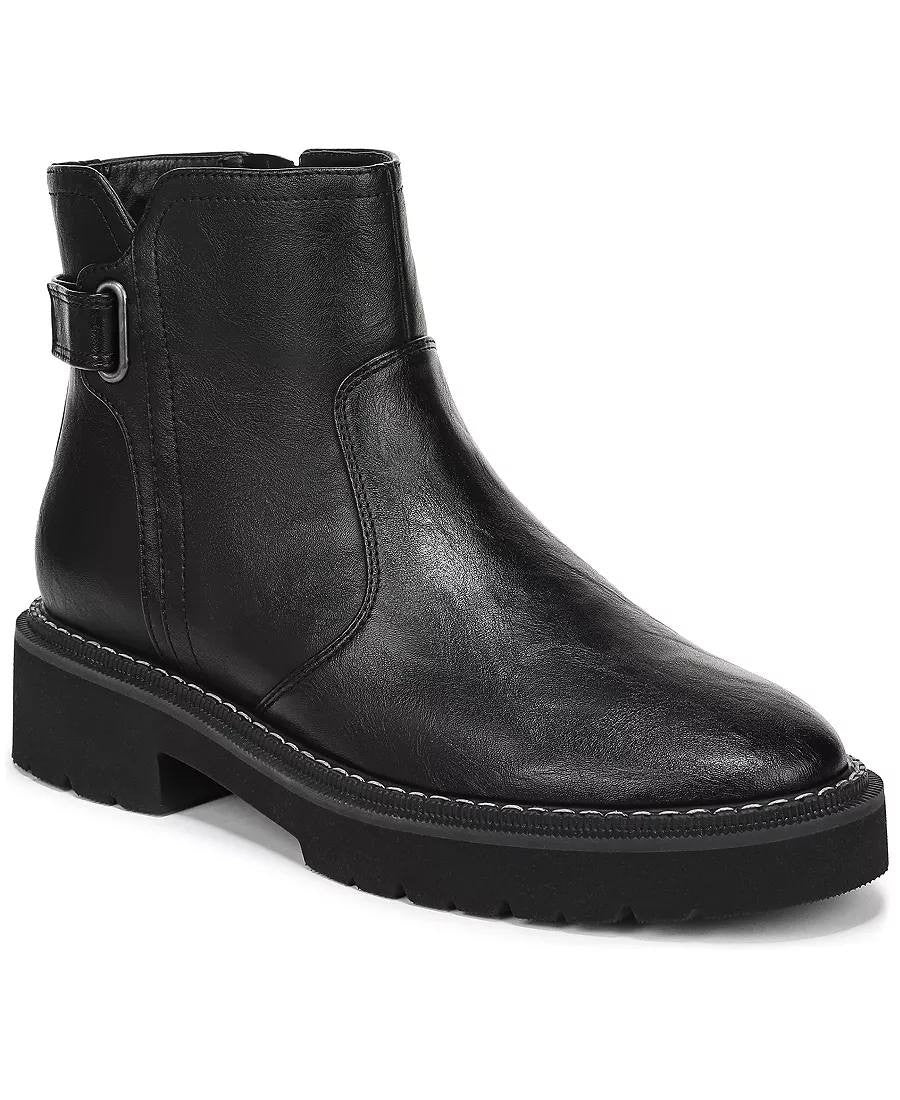Naturalizer Black Ankle Booties Women's Size 8M New in Box MSRP 165