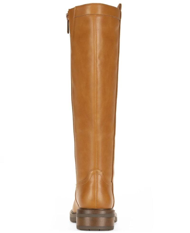 Style & Co Women’s Terryy Riding Boots Sweet Maple 10M Man‑Made MSRP $99.90 NWOB