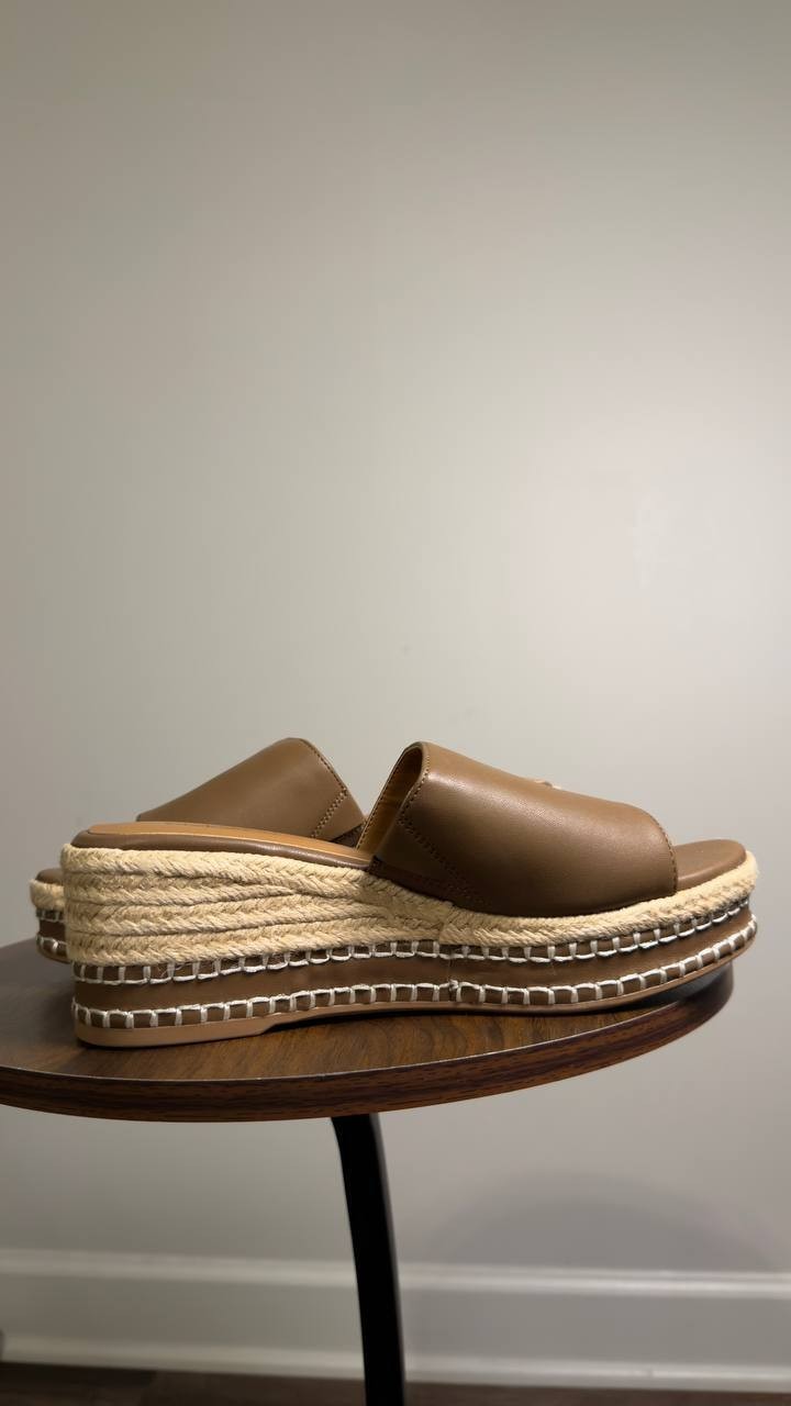 Style  &  Co  Hayess  Wedge  Sandals  Bison  7M  New  $65