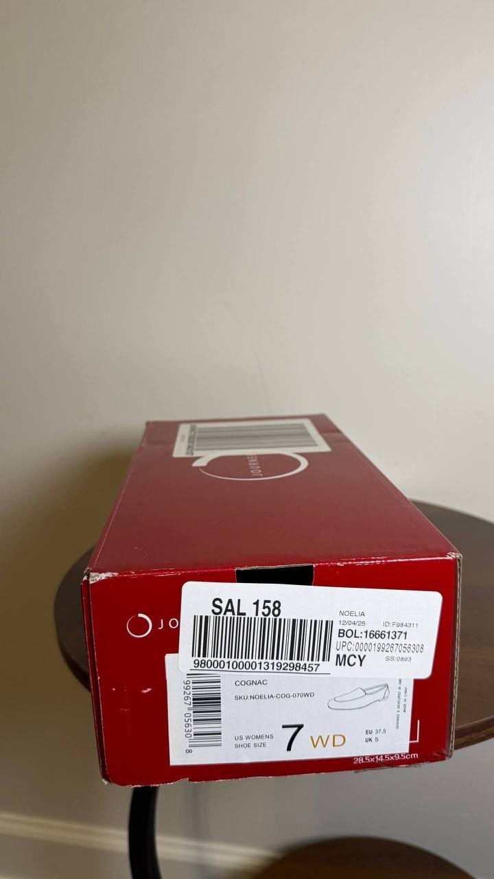 Journee Cognac Ballet Flats 7WD NIB MSRP $79