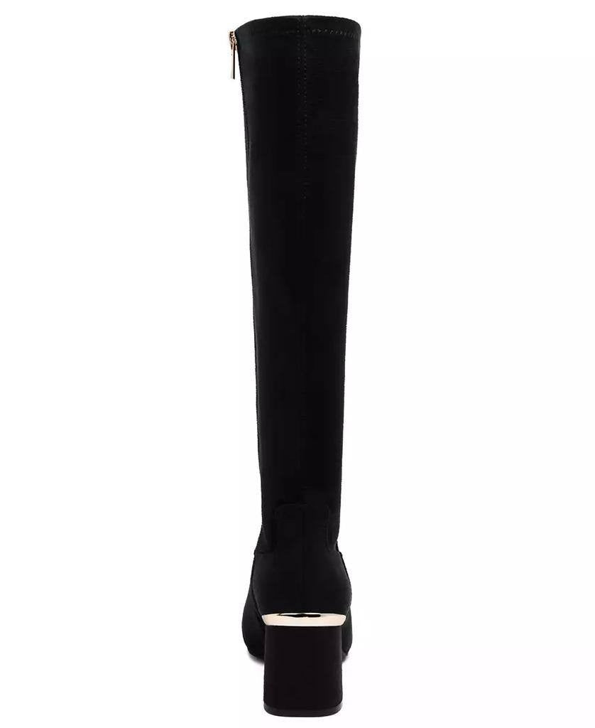 Jones New York Women’s Durana Knee High Boots Black 8.5 Fabric MSRP $109.50 NWOB