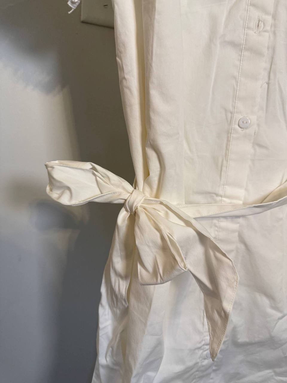 Tahari Button A‑Line Dress – Size L – NWT – $148