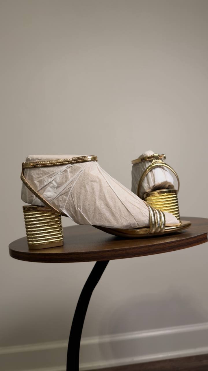 I.N.C.  International  Concepts  Dress  Sandals  Gold  7M  New  $80