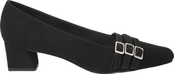Easy Street Women’s Block Heel Pumps 10W Black Textile – New in Box– MSRP $74.99
