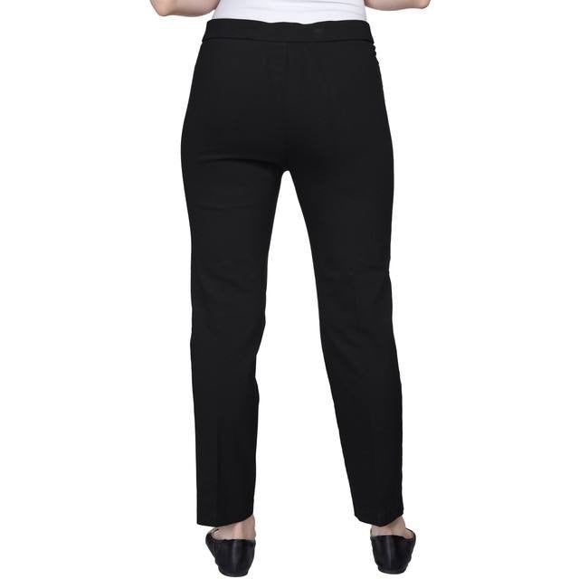 Alfred Dunner Allure Stretch Pants Black 12 NWT msrp$48