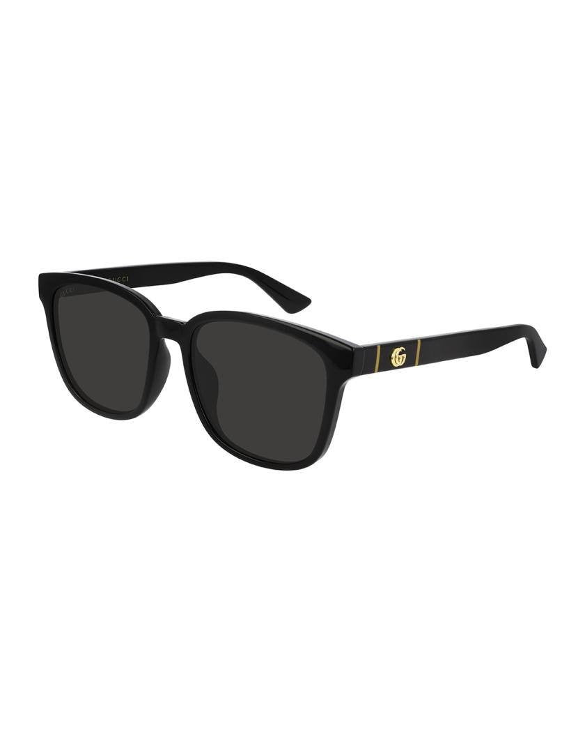 Gucci  Square  Injection  Sunglasses  Black  OS  NWT  $305