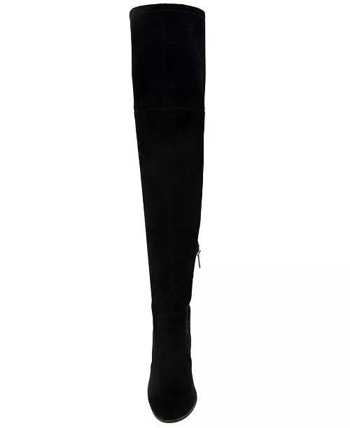 Kenneth Cole Josie Round Toe Over‑The‑Knee Boots Black Women’s 5.5M NWB $179