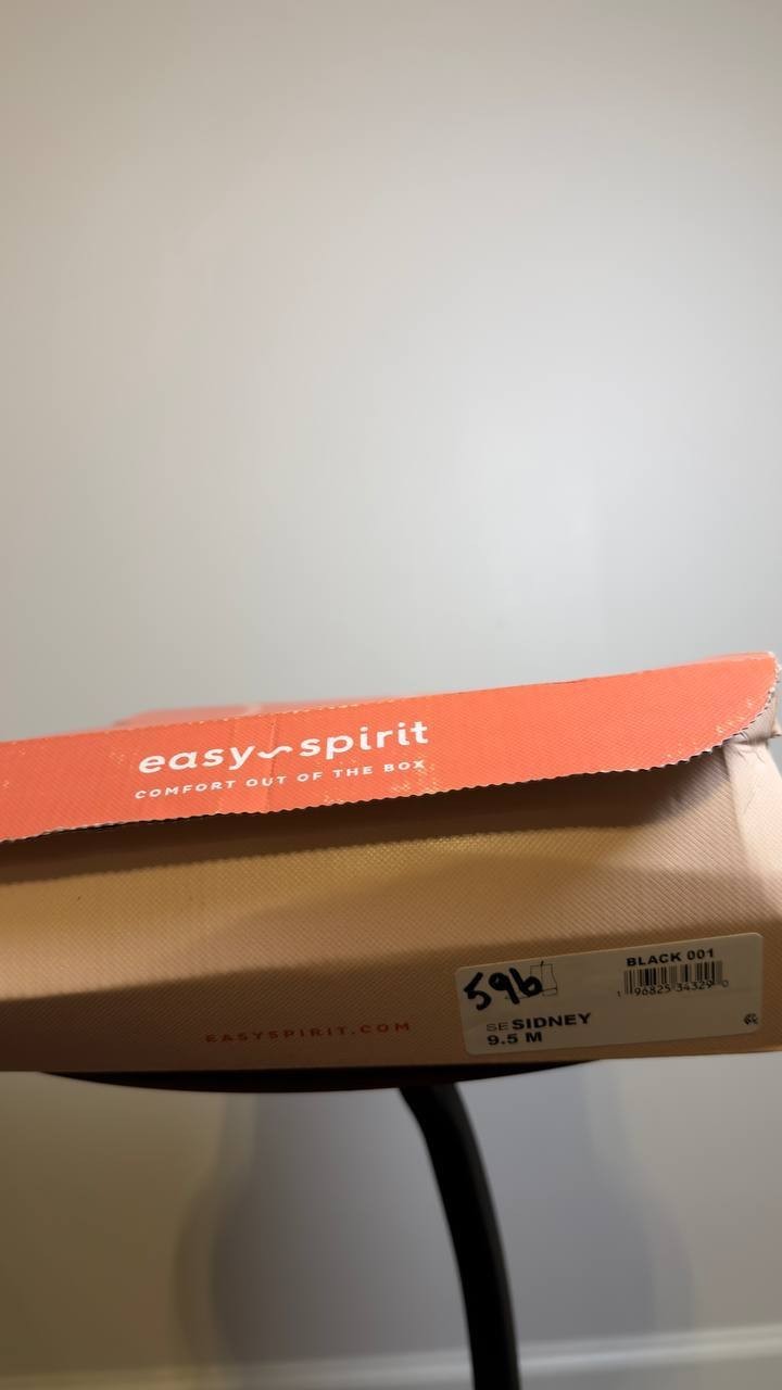Easy  Spirit  Dress Booties  Black  9.5M  New  $159