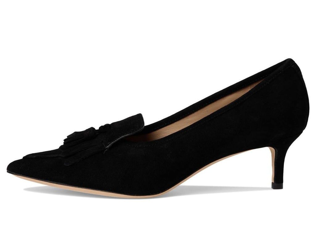 Lauren Ralph Lauren Kiltie Pumps Black 9 B New $195.00
