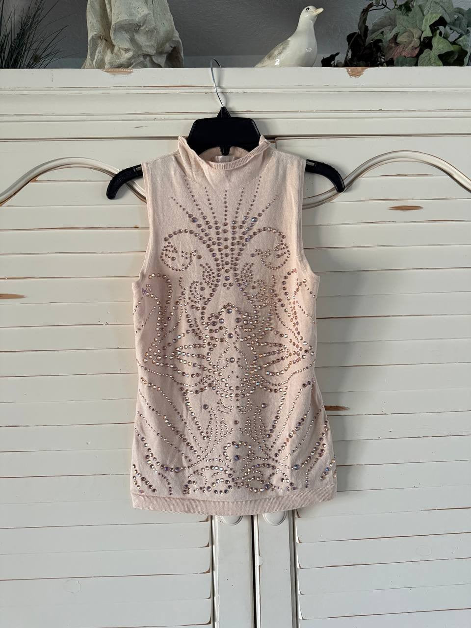 Guess CALISTA Top Skinny Latte Size S NWTG