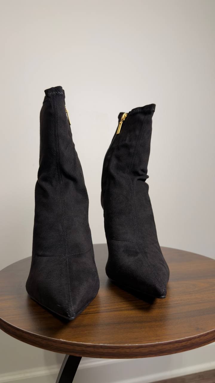 Schutz  Dress  Booties  Black  9.5  B  New  $178