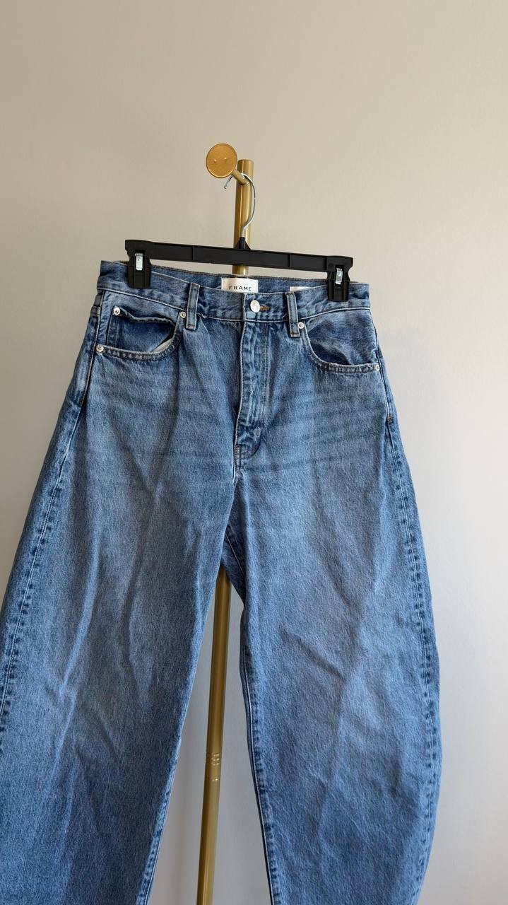 FRAME The Bubble Crop Jeans Rapture Ra 27 NWT $298