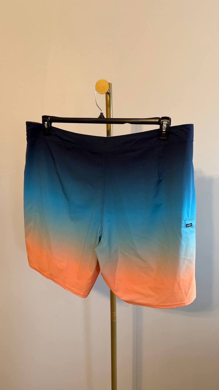 O’Neill Men’s Hyper Freak Heat Fade 19" Boardshorts Blue 42 $70 NWT