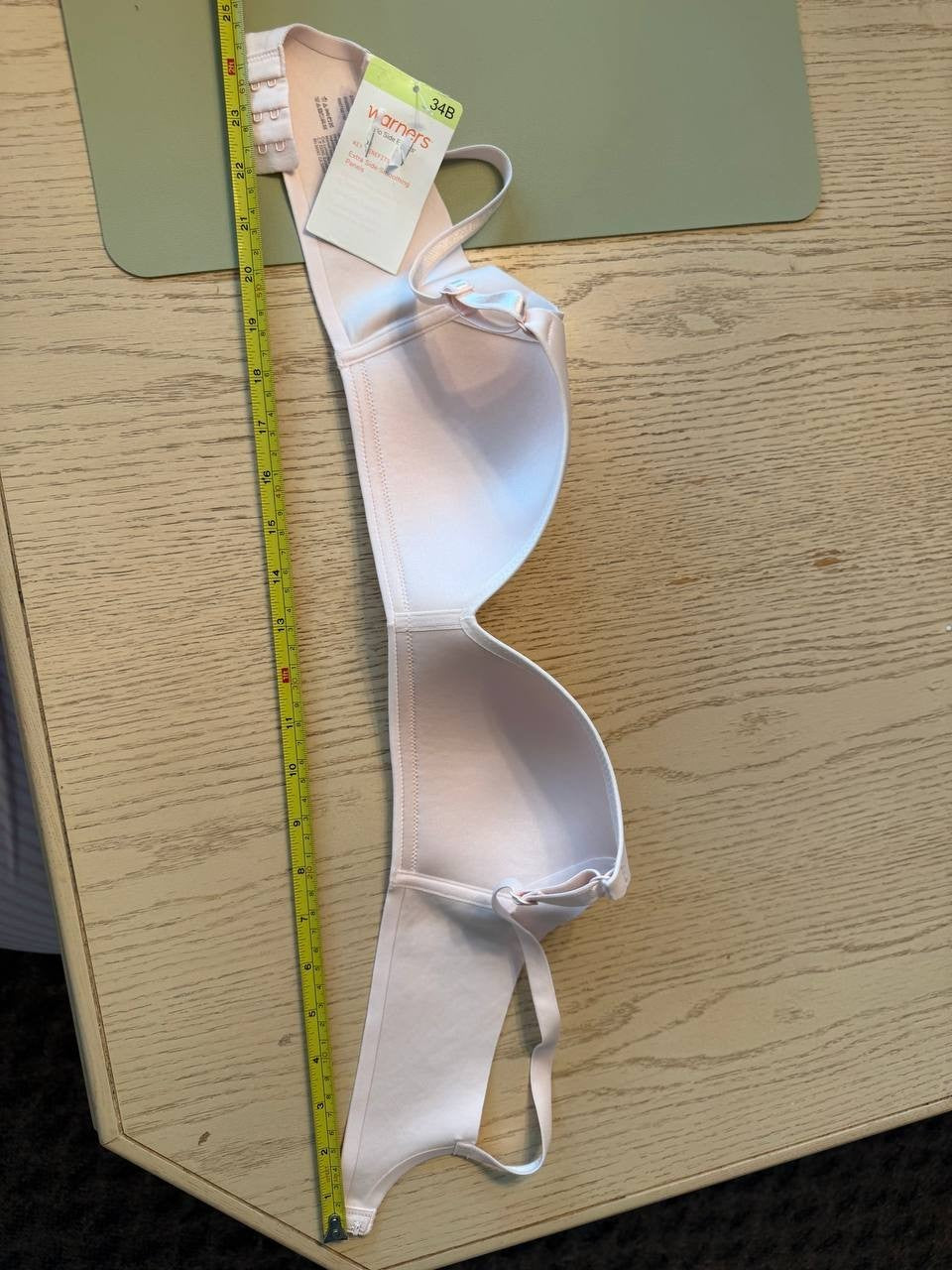 Warner’s No Side Effects Wire-Free Bra – Light Pink 34B