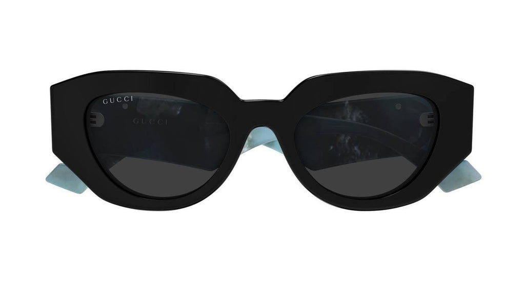 Gucci Women’s Gucci Generation  Cat Eye Sunglasses Blue Grey Black OS NWT $500