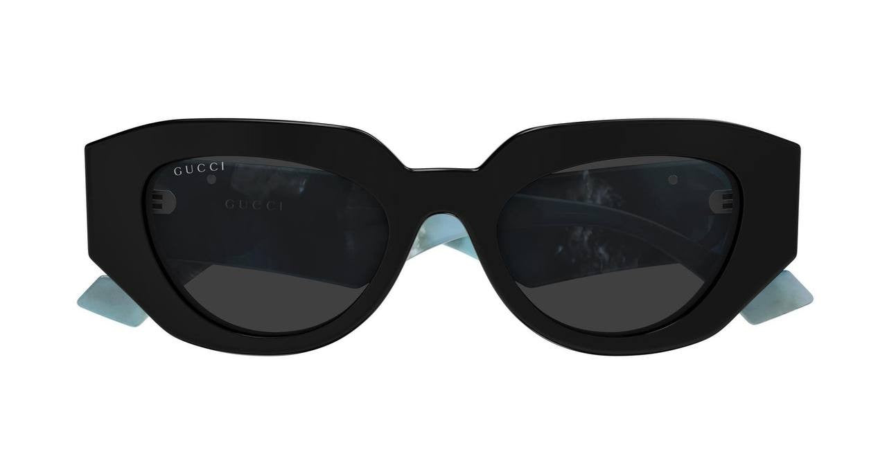 Gucci Women’s Gucci Generation  Cat Eye Sunglasses Blue Grey Black OS NWT $500
