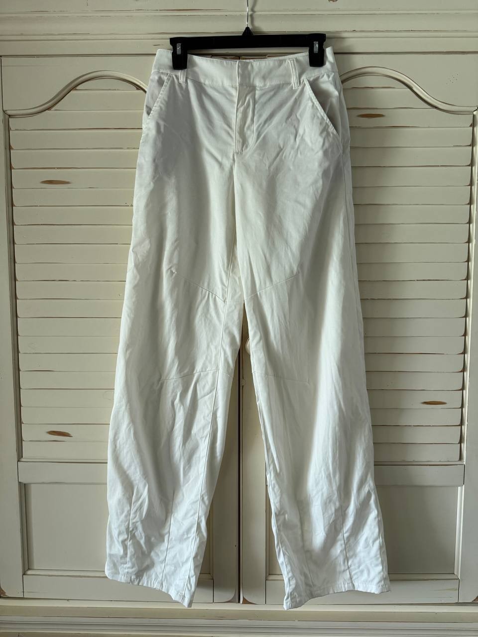 Alice + Olivia Porter Balloon Trouser Off White 0 NWT Lyocell Twill Pants