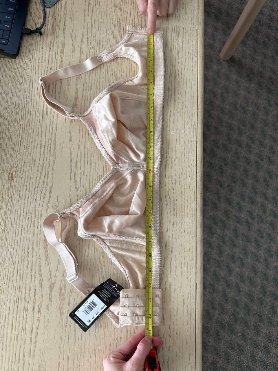 Bali Classic Support Wire Bra -Beige Nude Size 34D