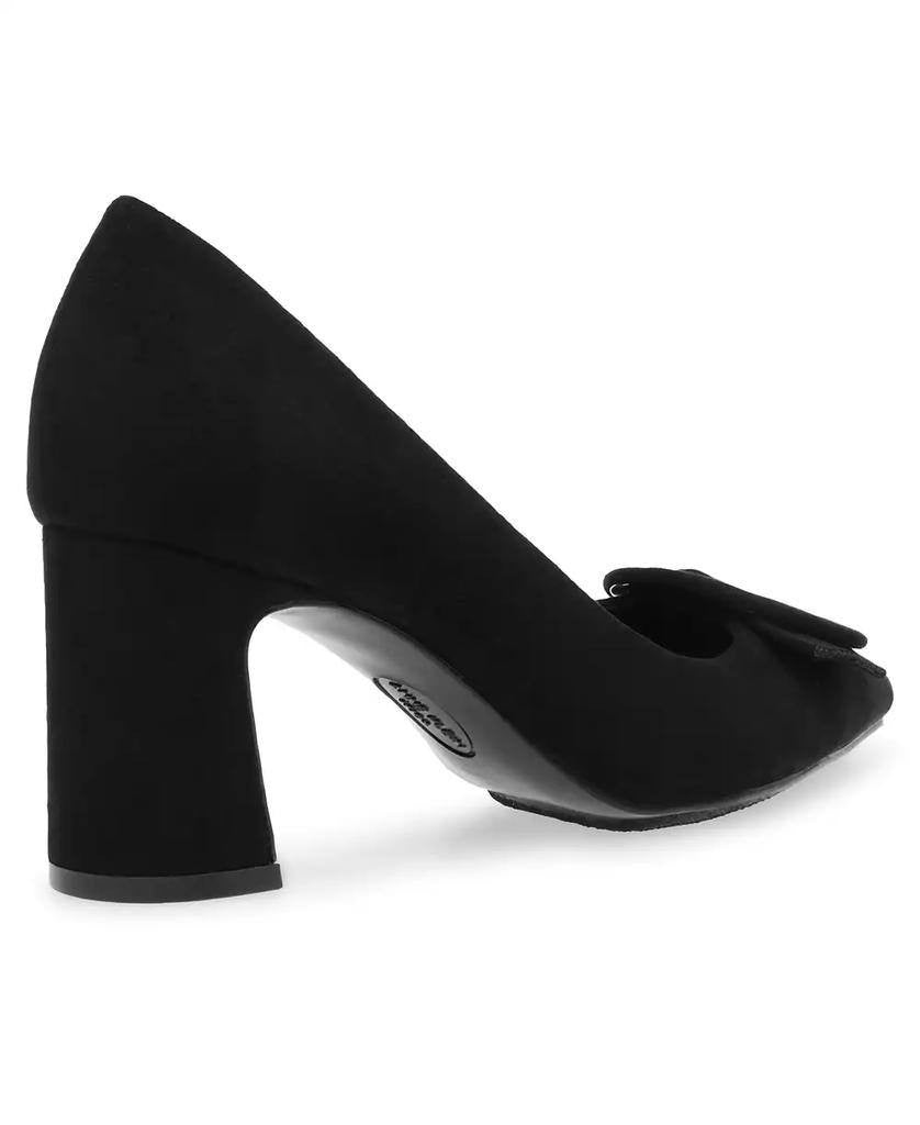 Anne Klein Slip‑On Pumps 9.5M Black Man‑Made New in Box MSRP $89