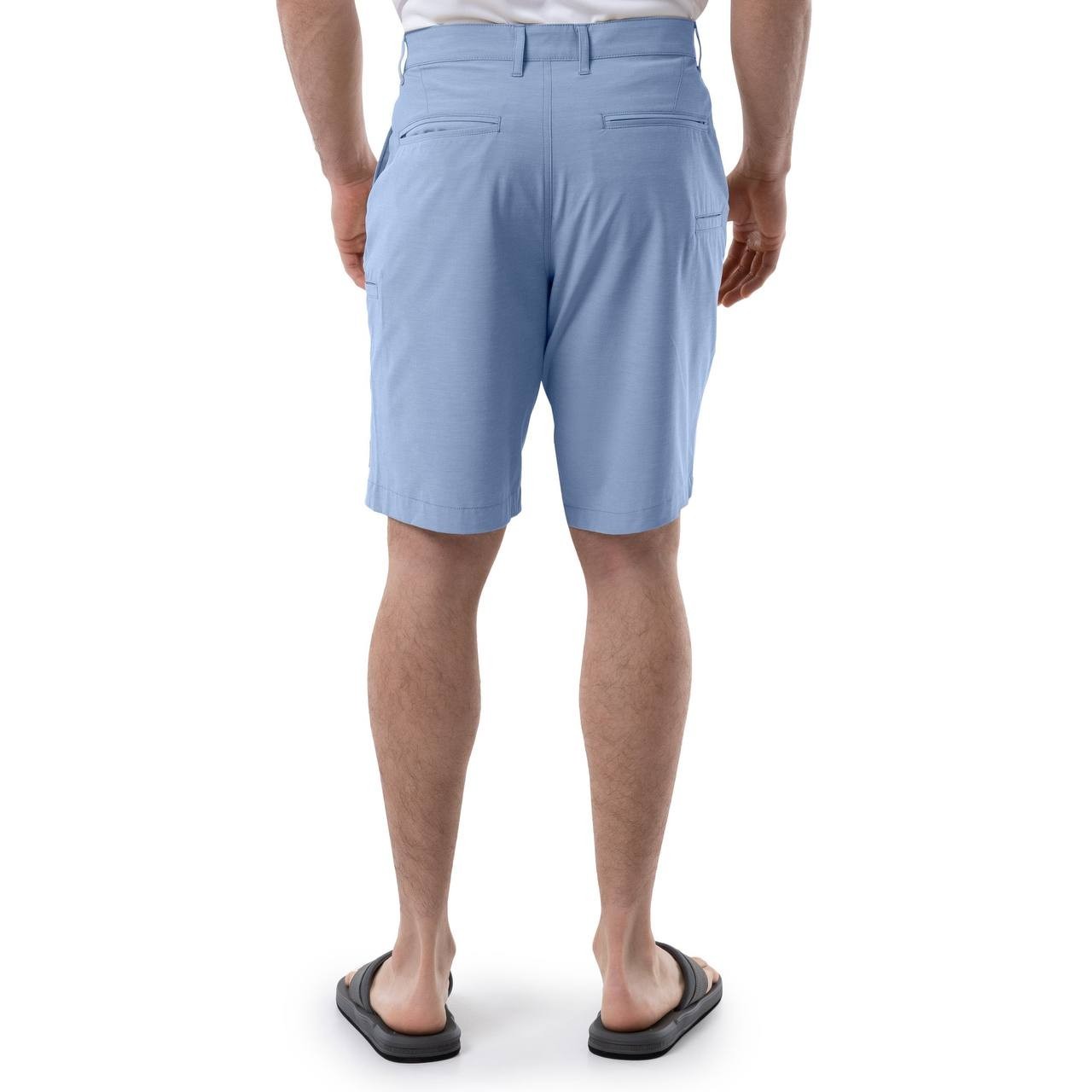 Guy Harvey Men’s Performance 4‑Way Stretch Hybrid Shorts Blue 40 $65 NWT