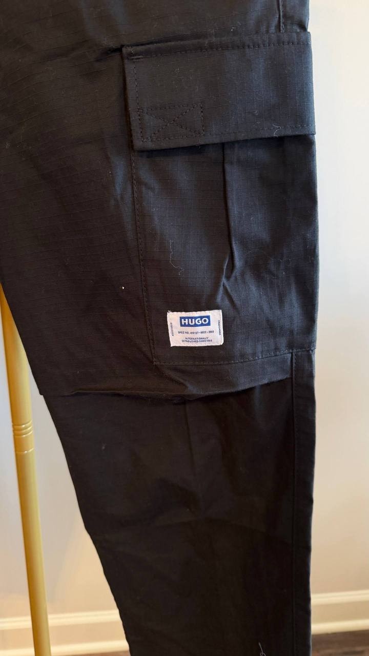 Hugo by Hugo Boss Men’s Gadic 242 Cargo Pants Black S $159 NWOT